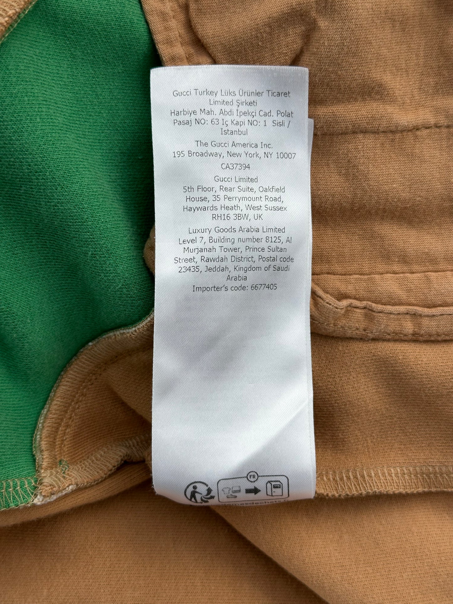 Gucci Tan Monogram Striped Track Jacket