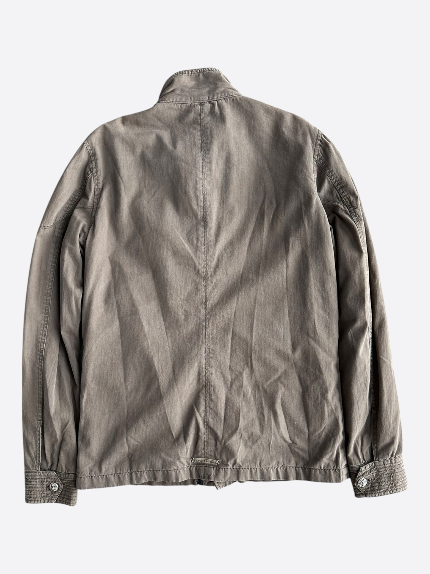 Chrome Hearts Olive Cherry Bomb Military Jacket