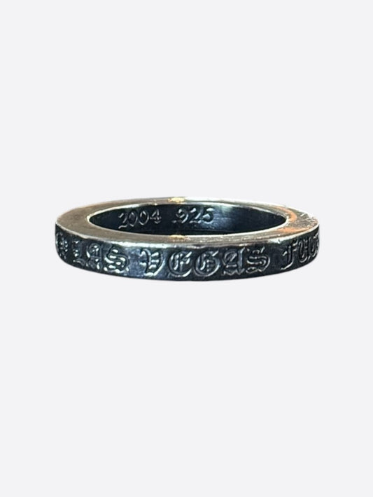Chrome Hearts Silver Las Vegas Spacer Ring