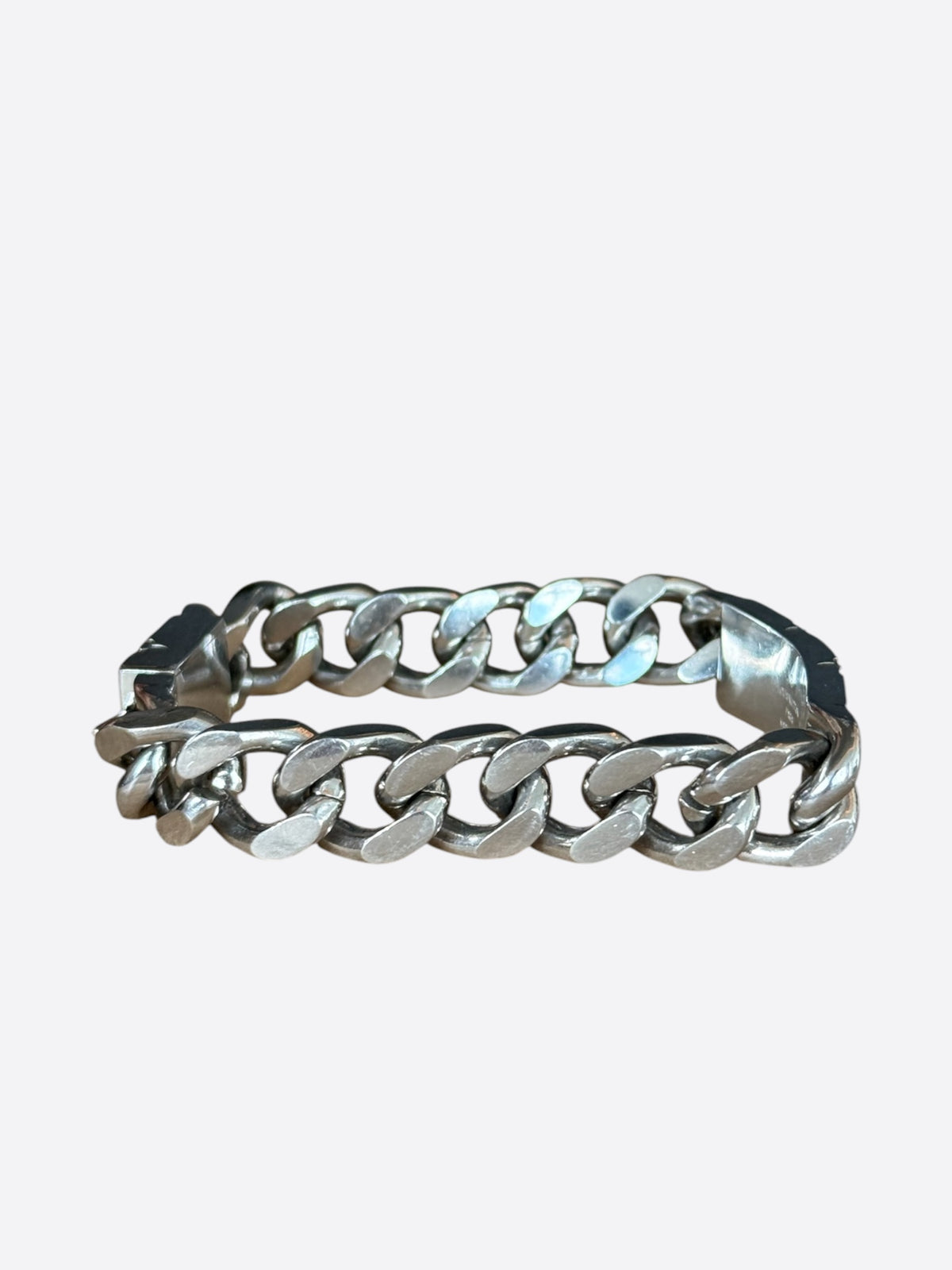 Louis Vuitton Palladium Monogram Cuban Bracelet