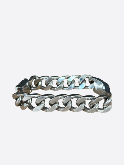 Louis Vuitton Palladium Monogram Cuban Bracelet