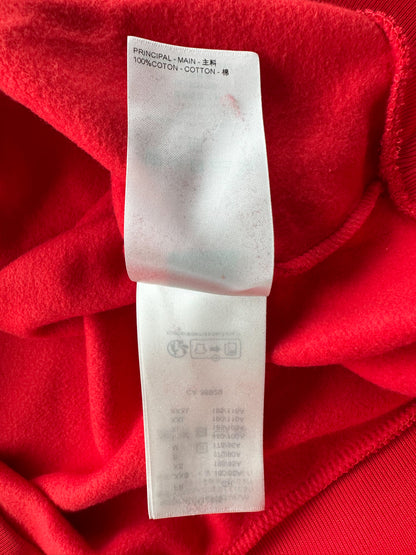 Louis Vuitton Red & Silver Graphic Hoodie