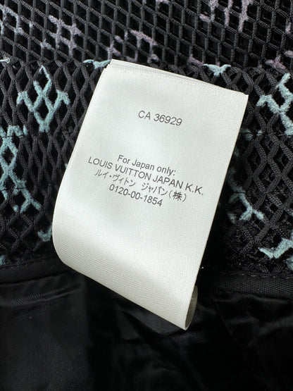 Louis Vuitton Black Rainbow Monogram Mesh Shorts