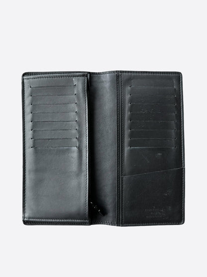 Louis Vuitton Black Shadow Monogram Brazza Wallet