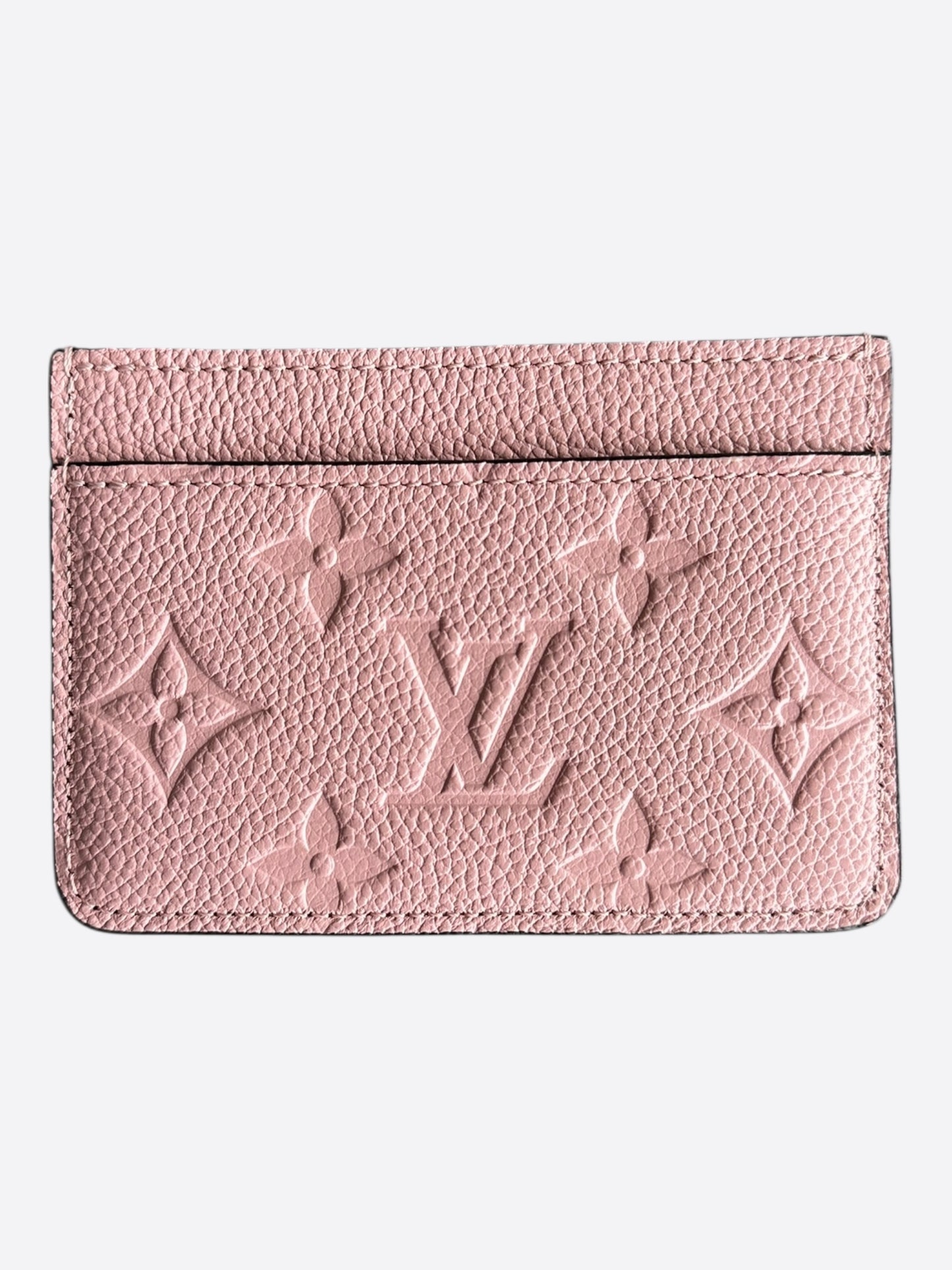 Louis Vuitton Pink Monogram Empreinte Cardholder