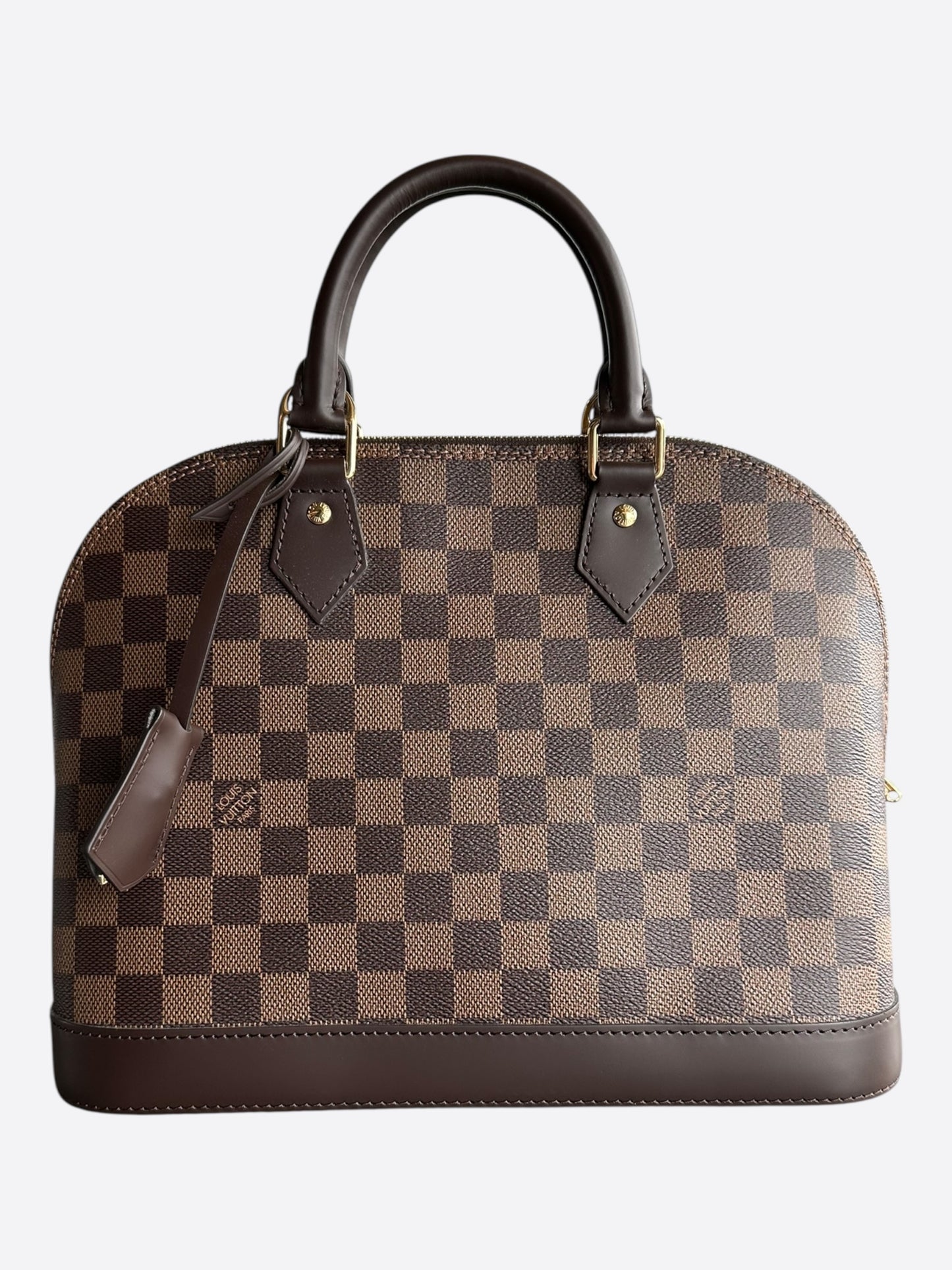 Louis Vuitton Brown Damier Ebene Alma PM