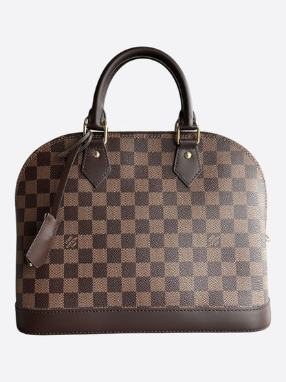 Louis Vuitton Brown Damier Ebene Alma PM