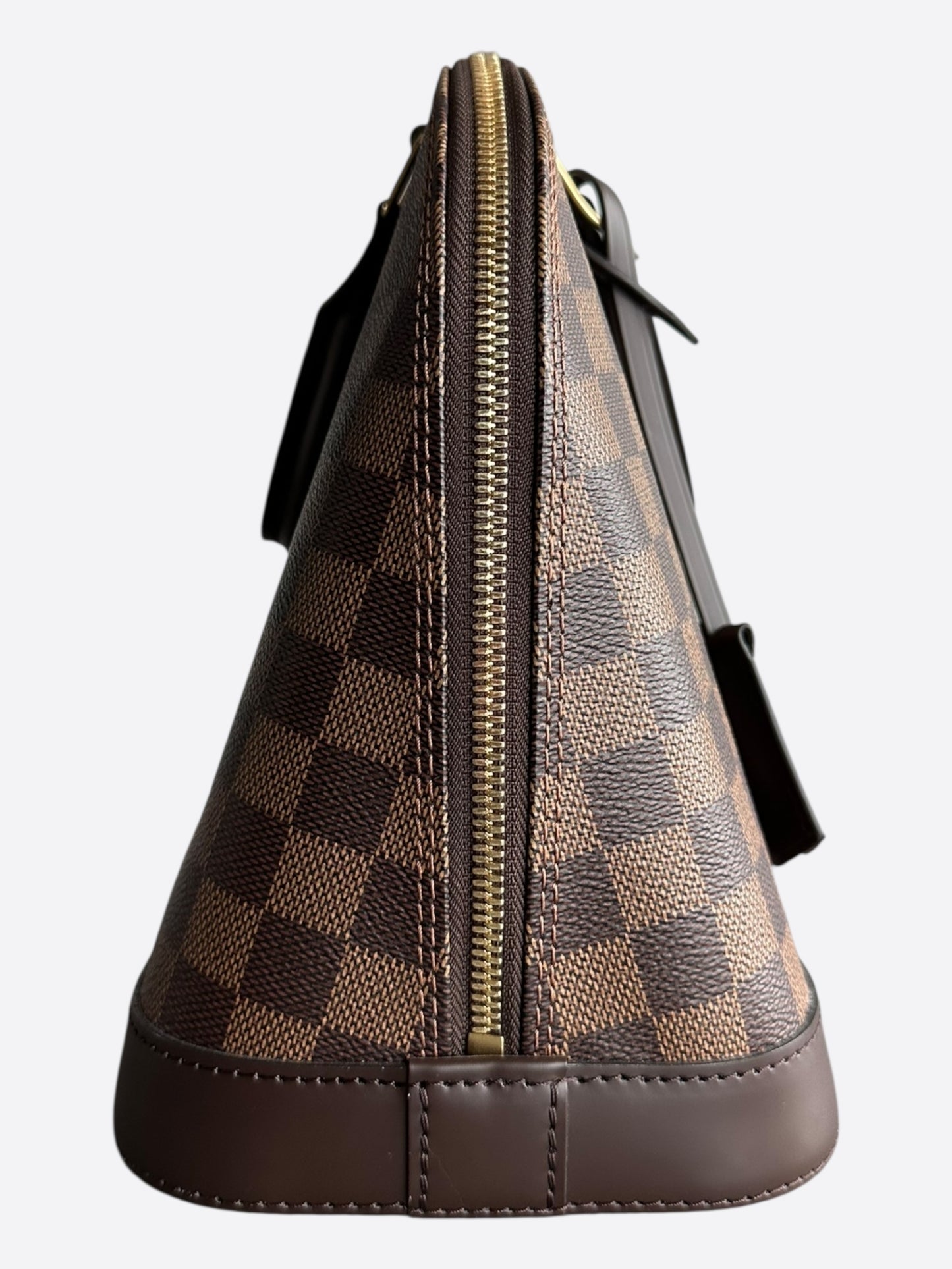 Louis Vuitton Brown Damier Ebene Alma PM