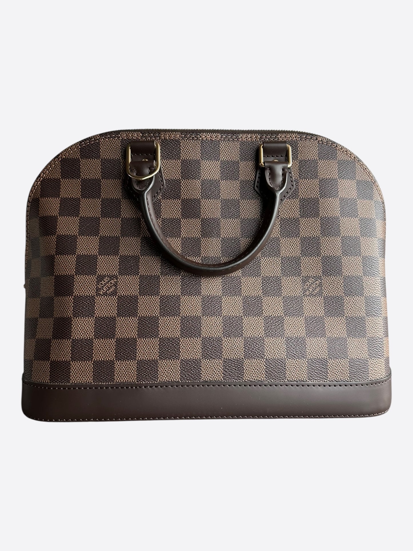 Louis Vuitton Brown Damier Ebene Alma PM