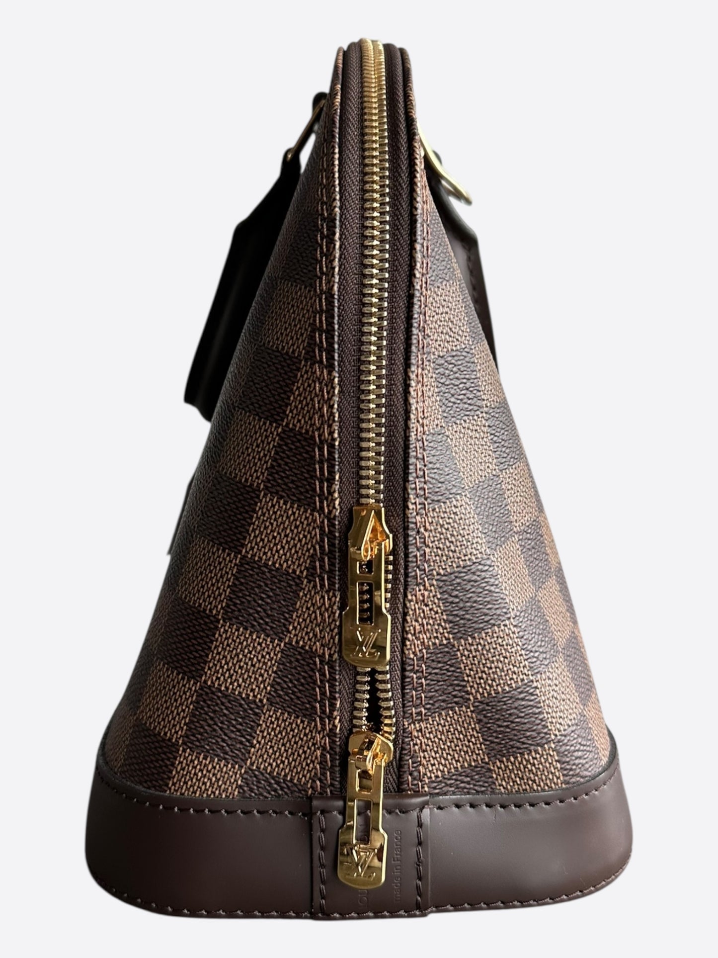 Louis Vuitton Brown Damier Ebene Alma PM