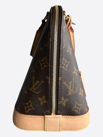 Louis Vuitton Brown Monogram Alma PM
