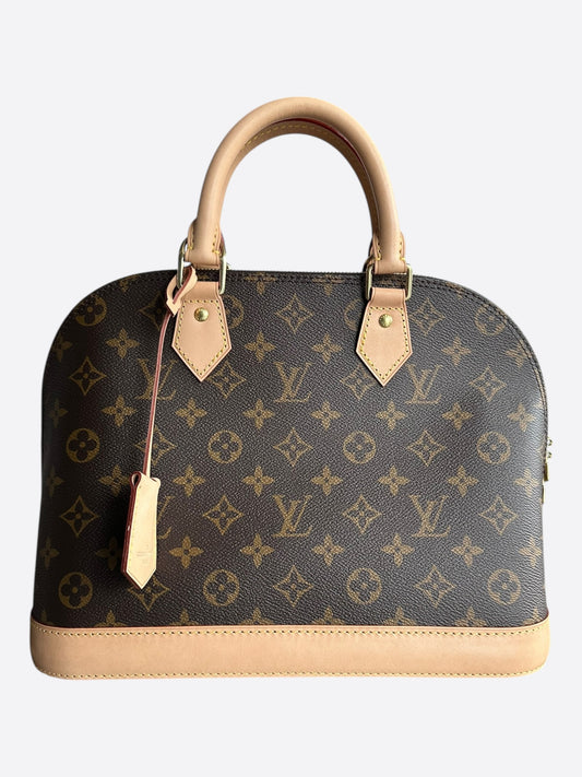 Louis Vuitton Brown Monogram Alma PM