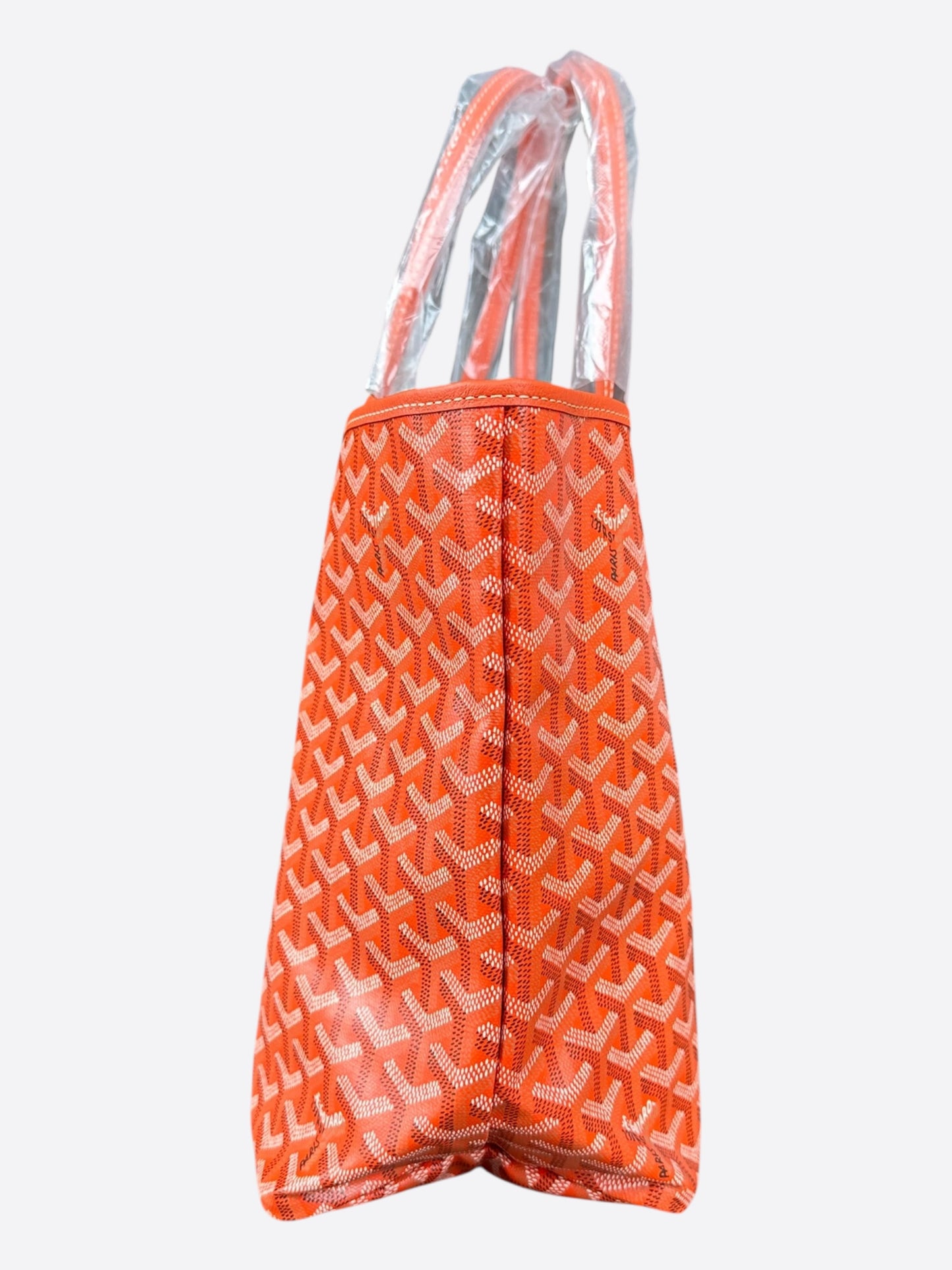 Goyard Orange St. Louis PM Tote Bag