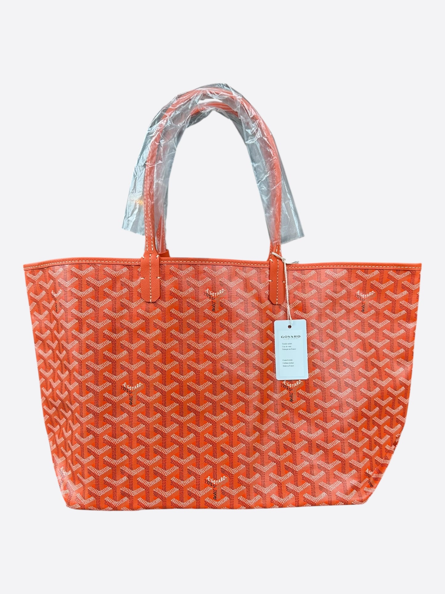 Goyard Orange St. Louis PM Tote Bag