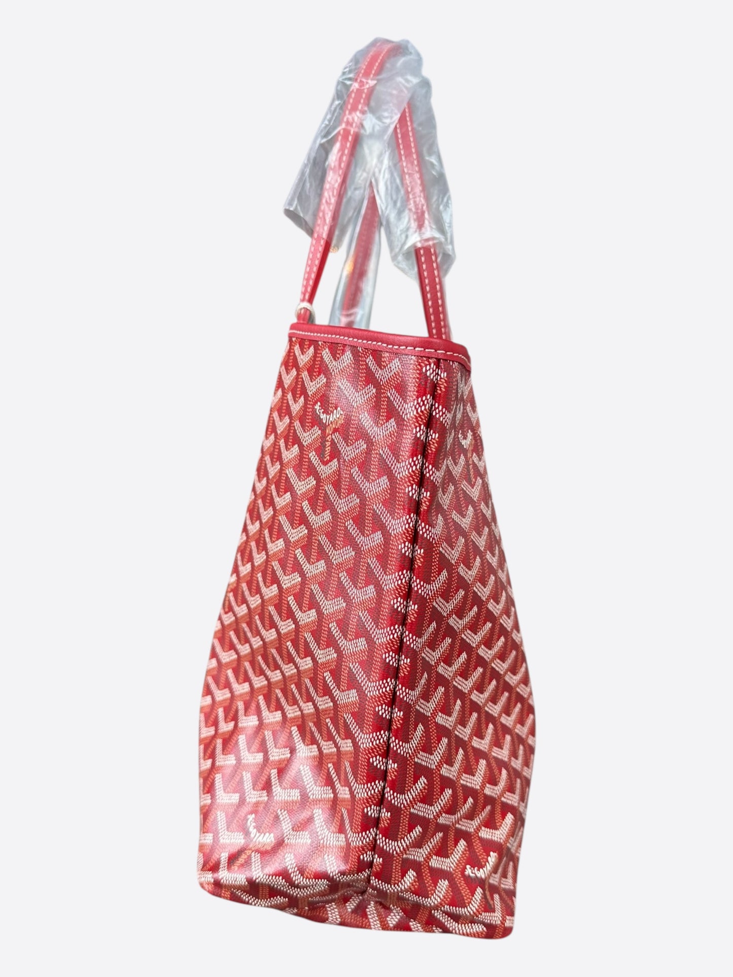 Goyard Red St. Louis Tote Bag