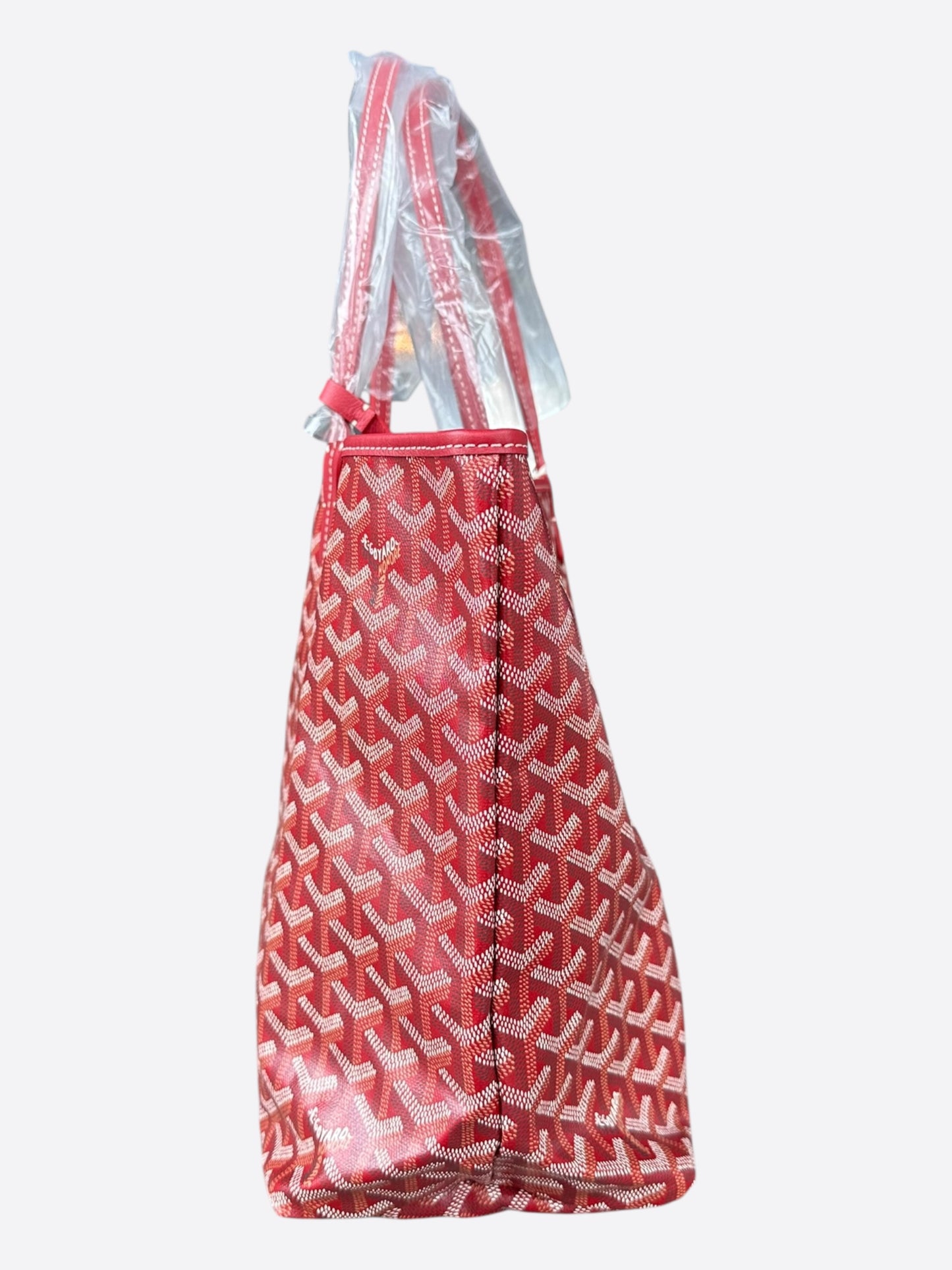 Goyard Red St. Louis Tote Bag