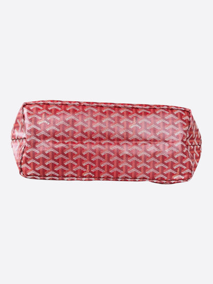 Goyard Red St. Louis Tote Bag