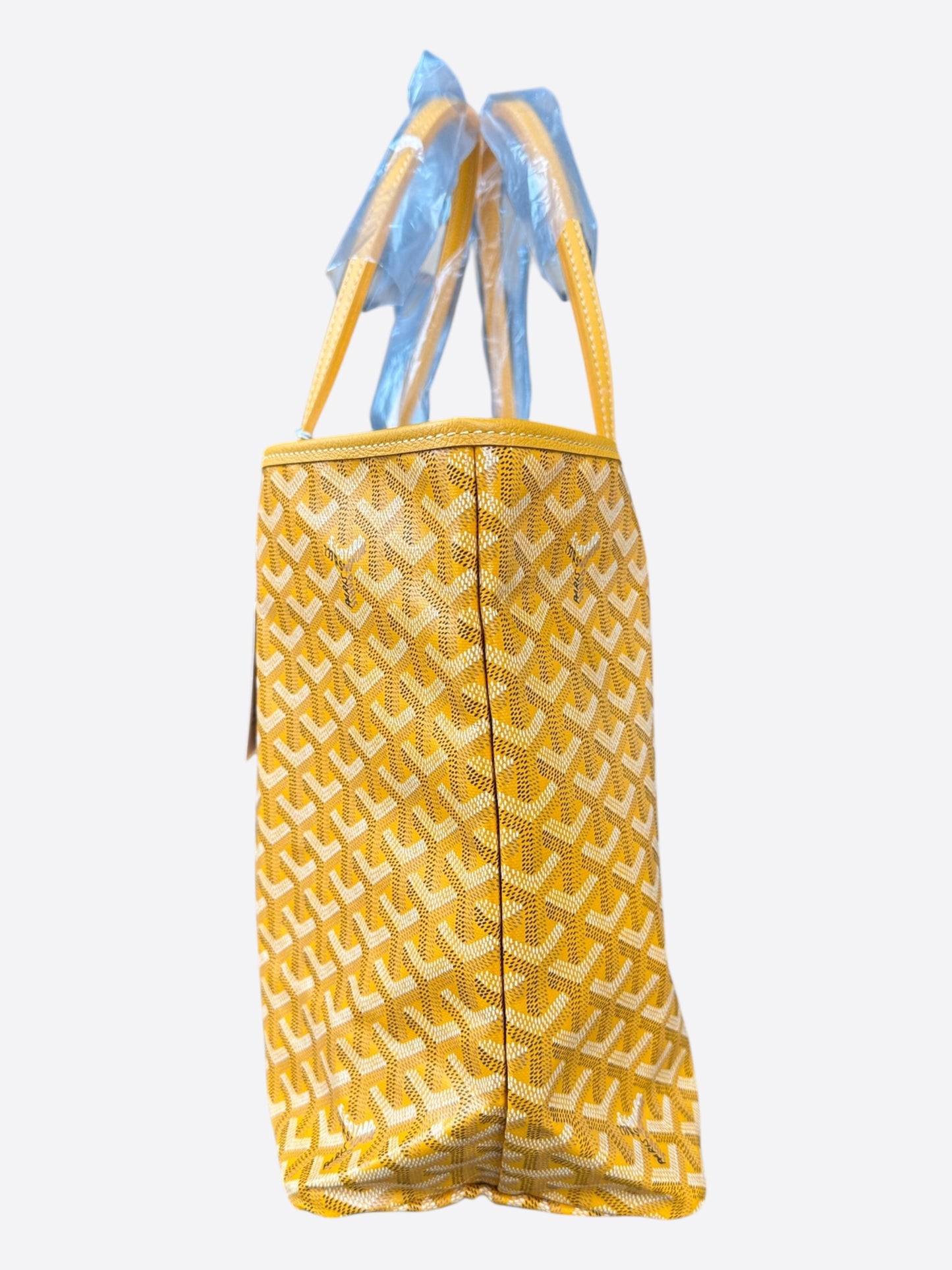 Goyard Yellow St. Louis Tote Bag