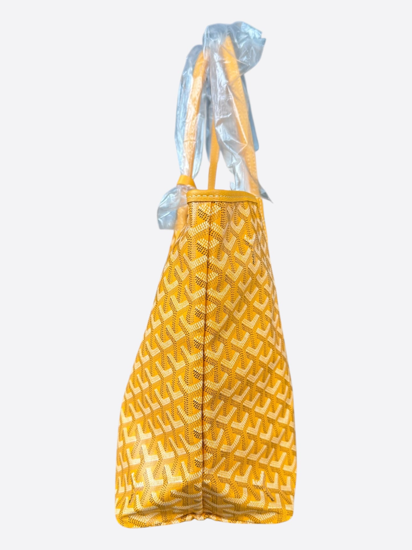 Goyard Yellow St. Louis Tote Bag
