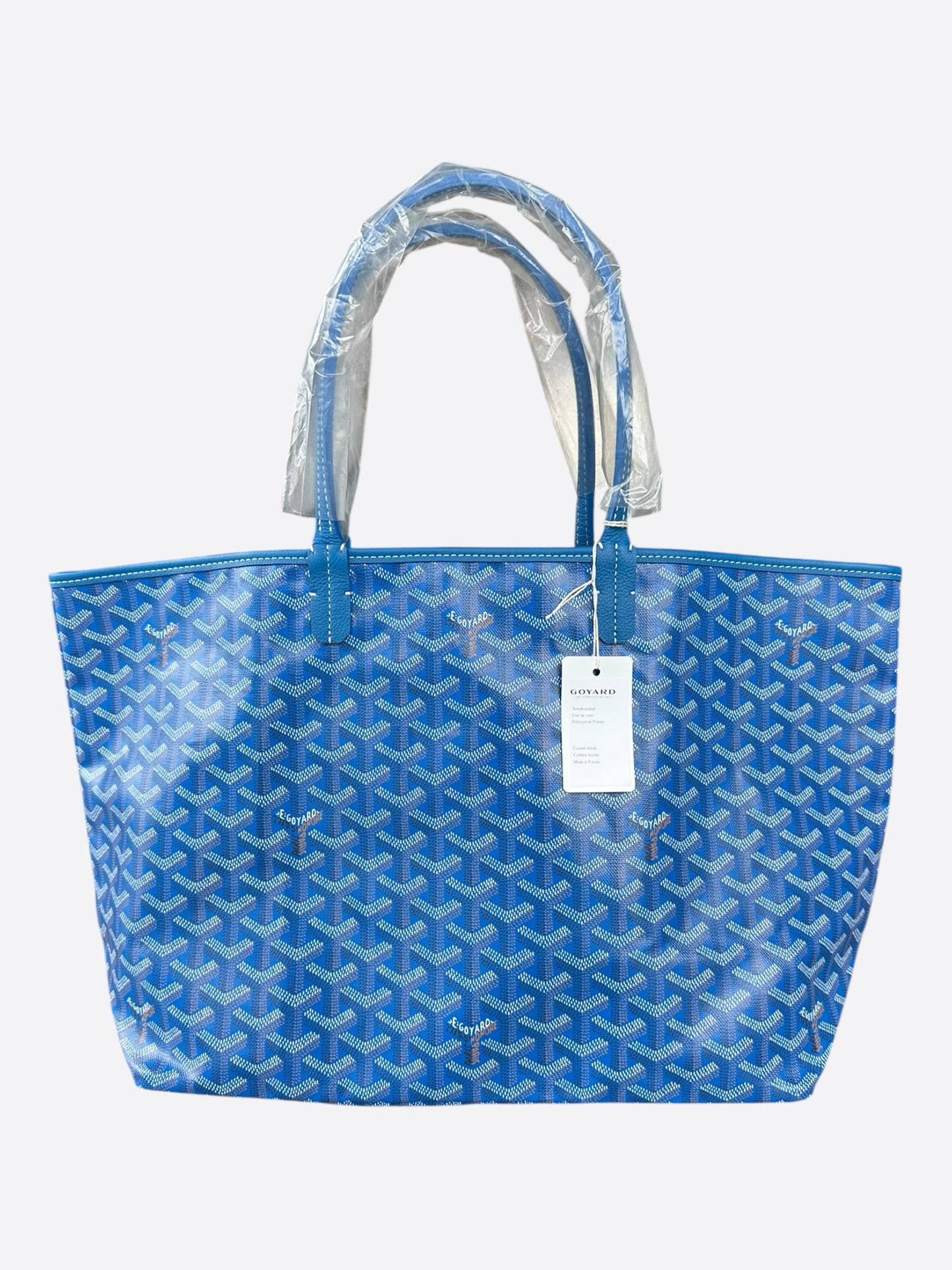 Goyard Blue St. Louis Tote Bag