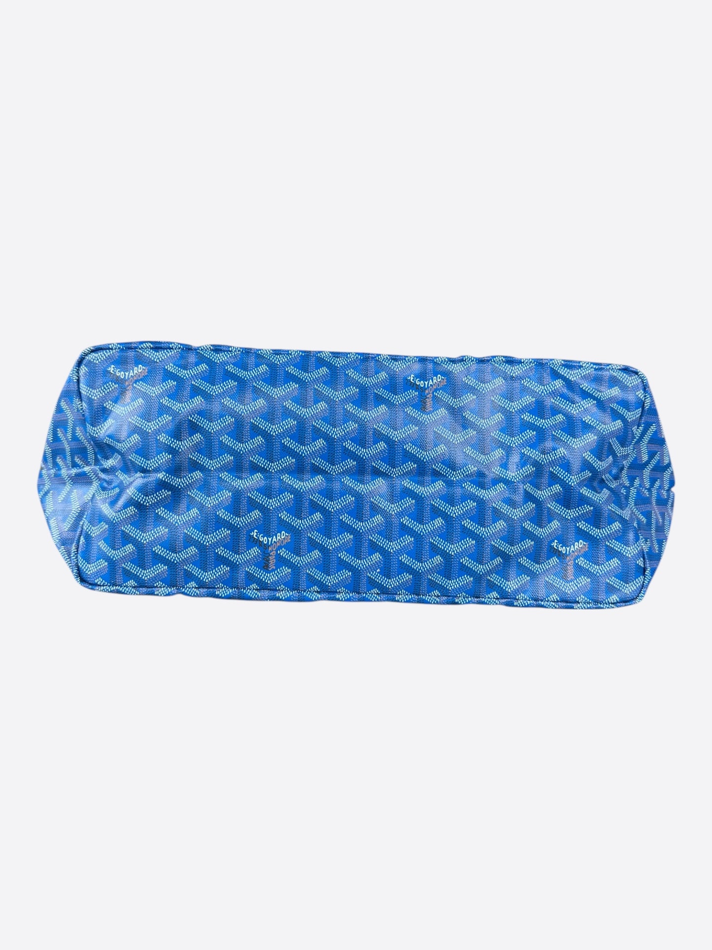Goyard Blue St. Louis Tote Bag