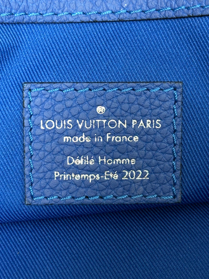 Louis Vuitton Green & Blue Monogram Illusion Keepall 50