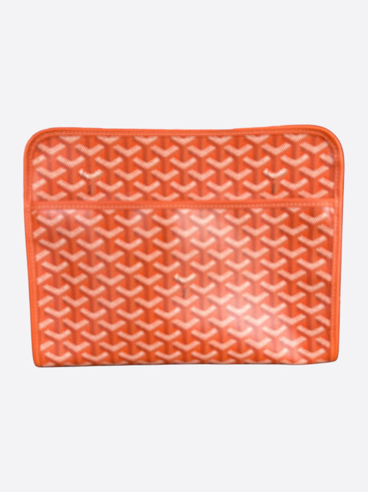 Goyard Orange Jouvence GM Toiletry Bag