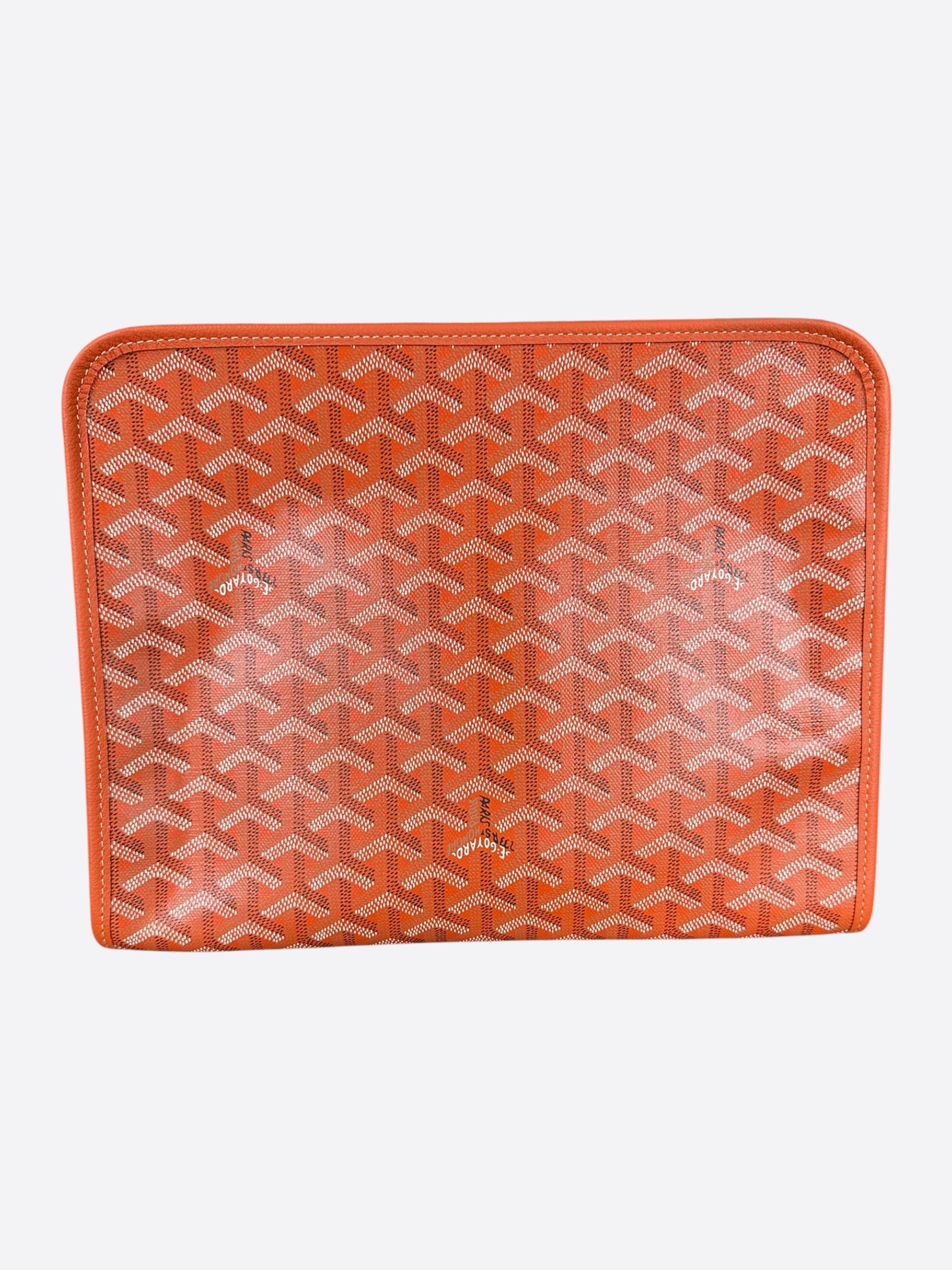 Goyard Orange Jouvence GM Toiletry Bag
