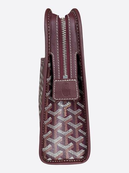 Goyard Burgundy Jouvence GM Toiletry Bag