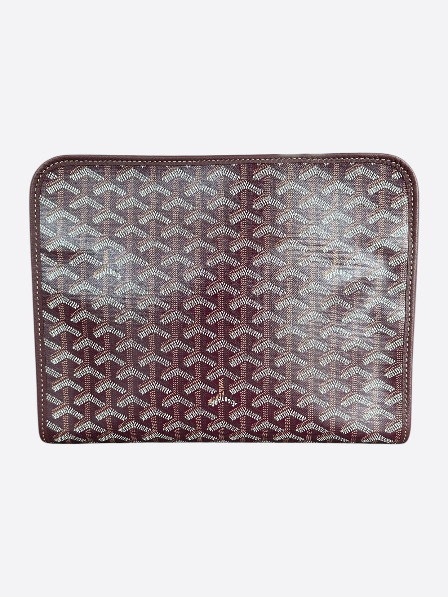 Goyard Burgundy Jouvence GM Toiletry Bag