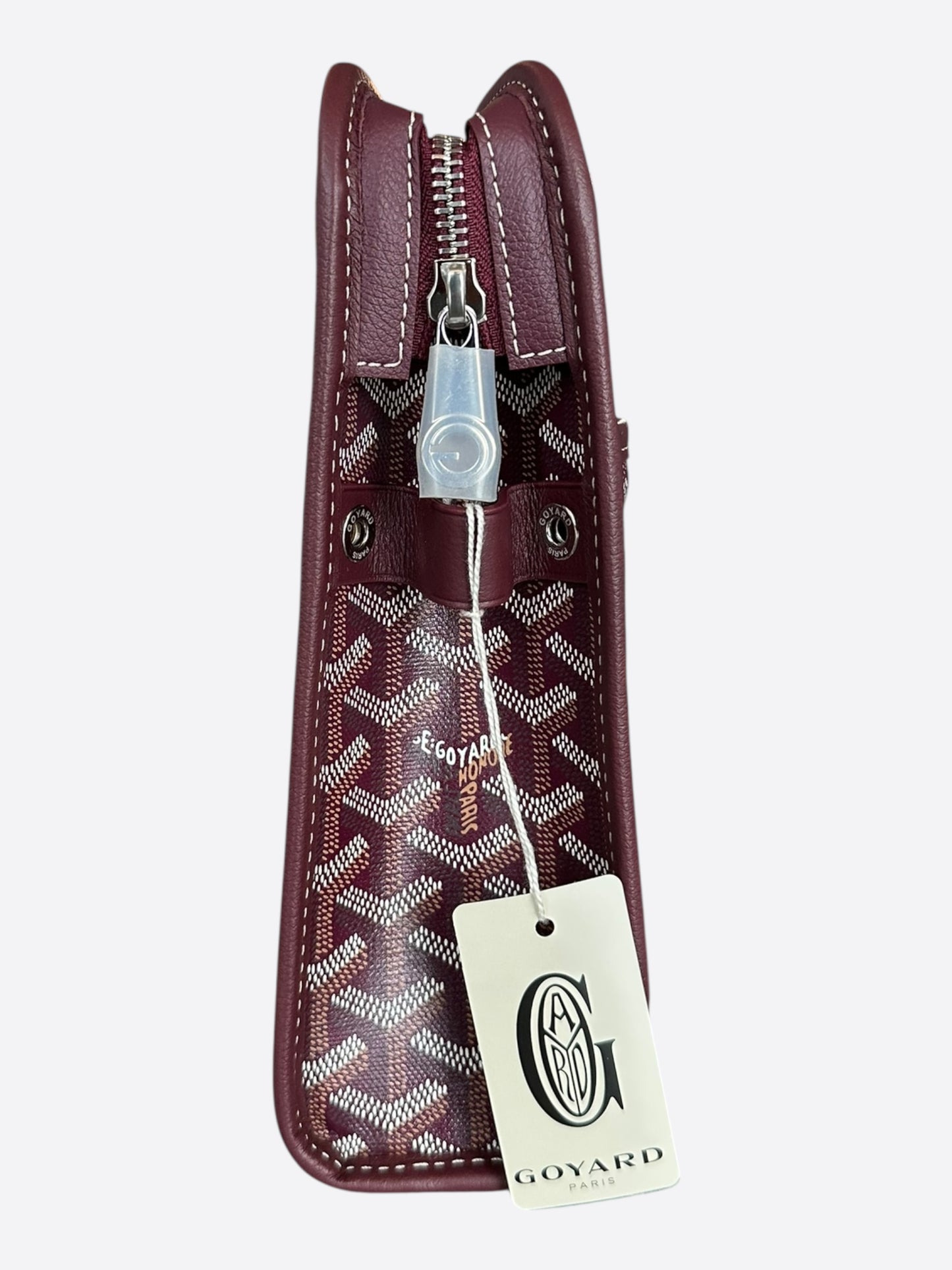 Goyard Burgundy Jouvence GM Toiletry Bag