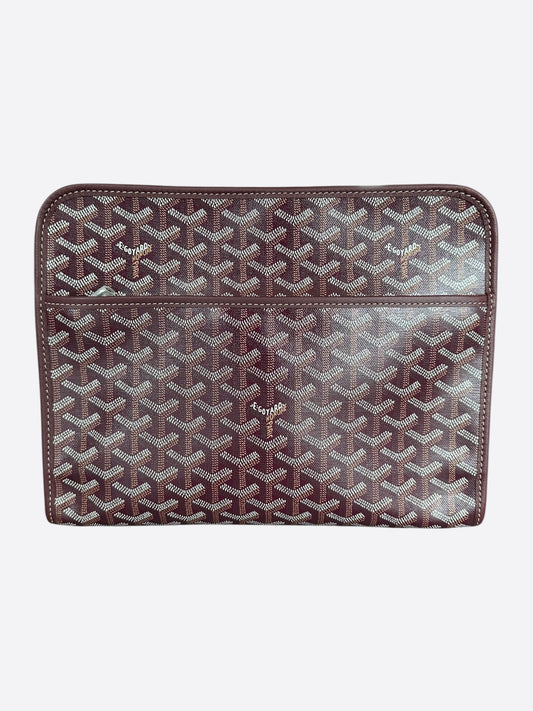 Goyard Burgundy Jouvence GM Toiletry Bag