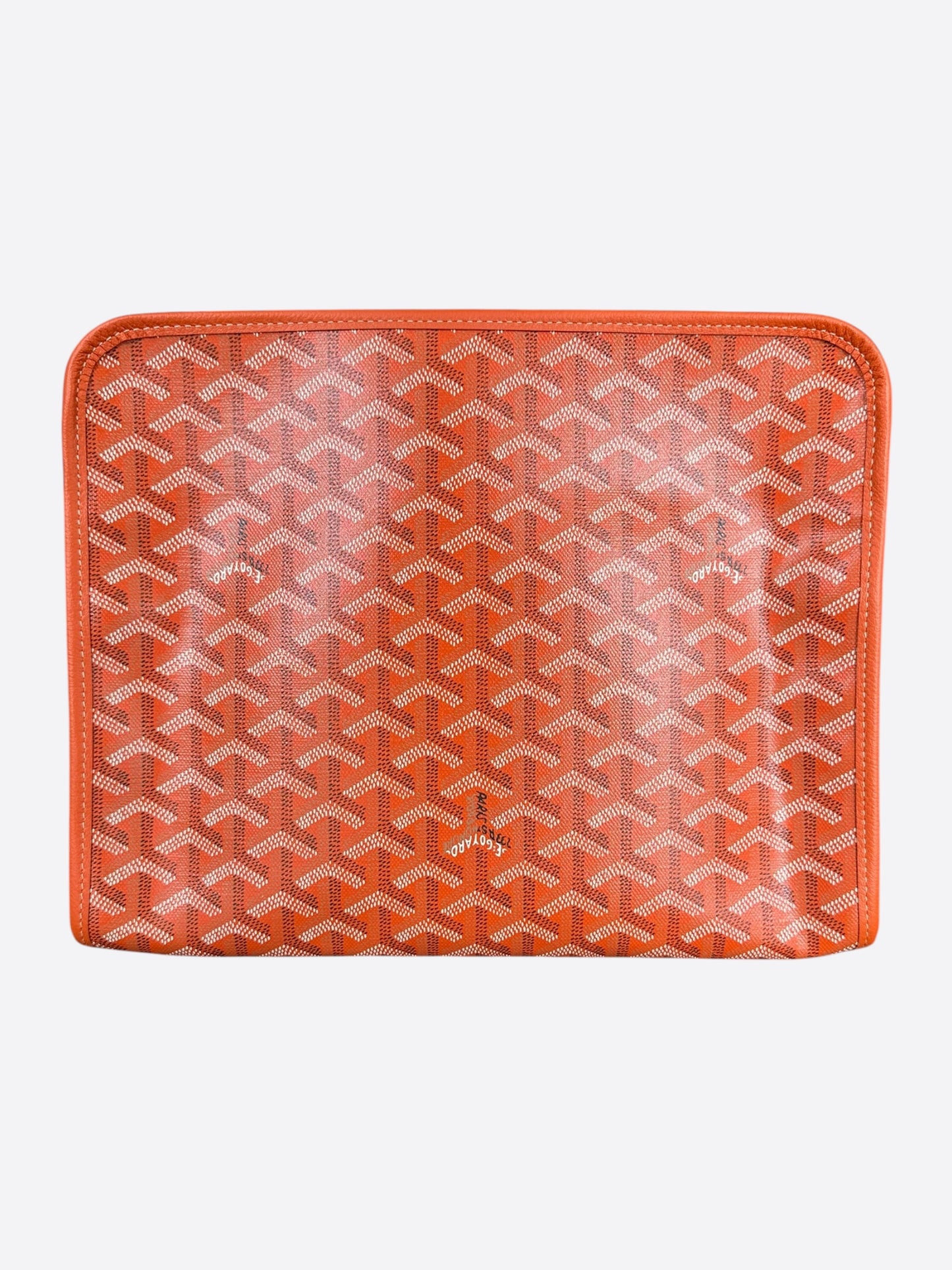Goyard Orange Jouvence GM Toiletry Bag