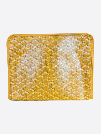 Goyard Yellow Jouvence GM Toiletry Bag