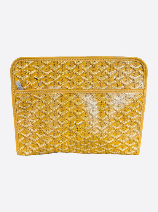 Goyard Yellow Jouvence GM Toiletry Bag