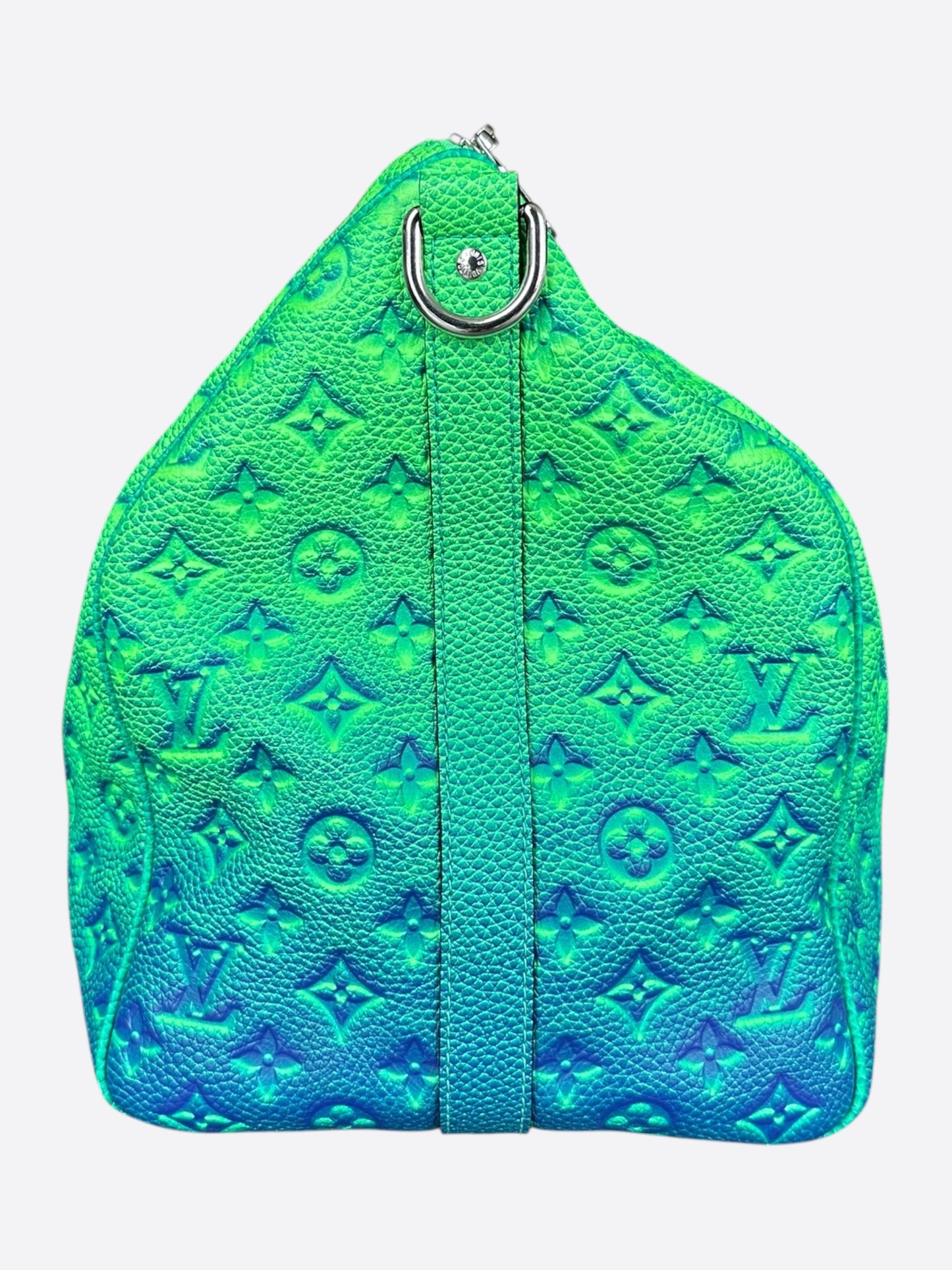 Louis Vuitton Green & Blue Monogram Illusion Keepall 50