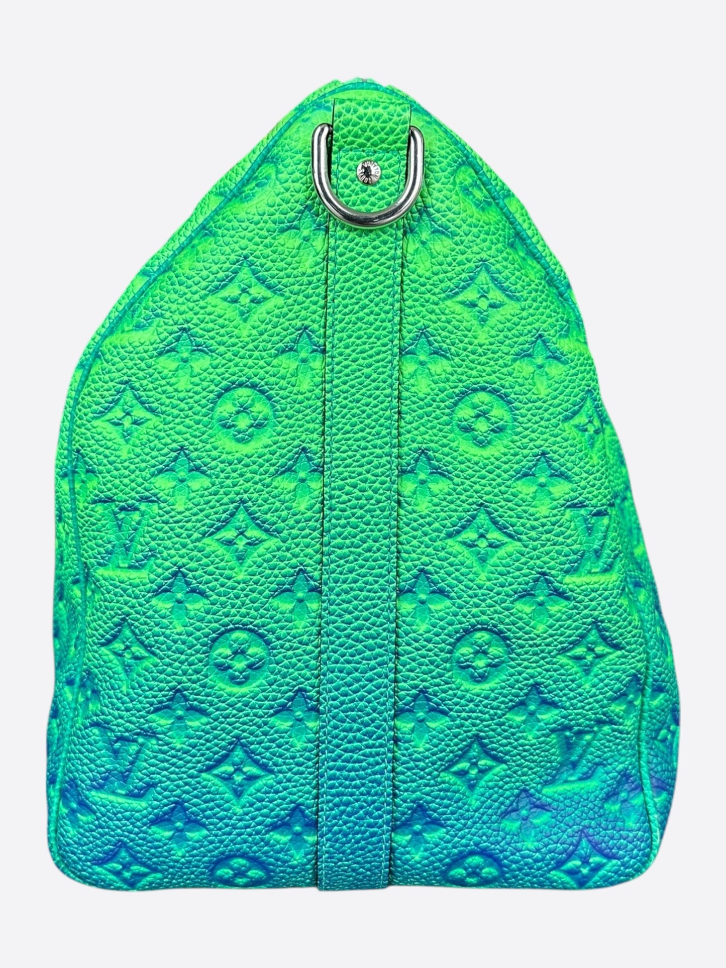 Louis Vuitton Green & Blue Monogram Illusion Keepall 50