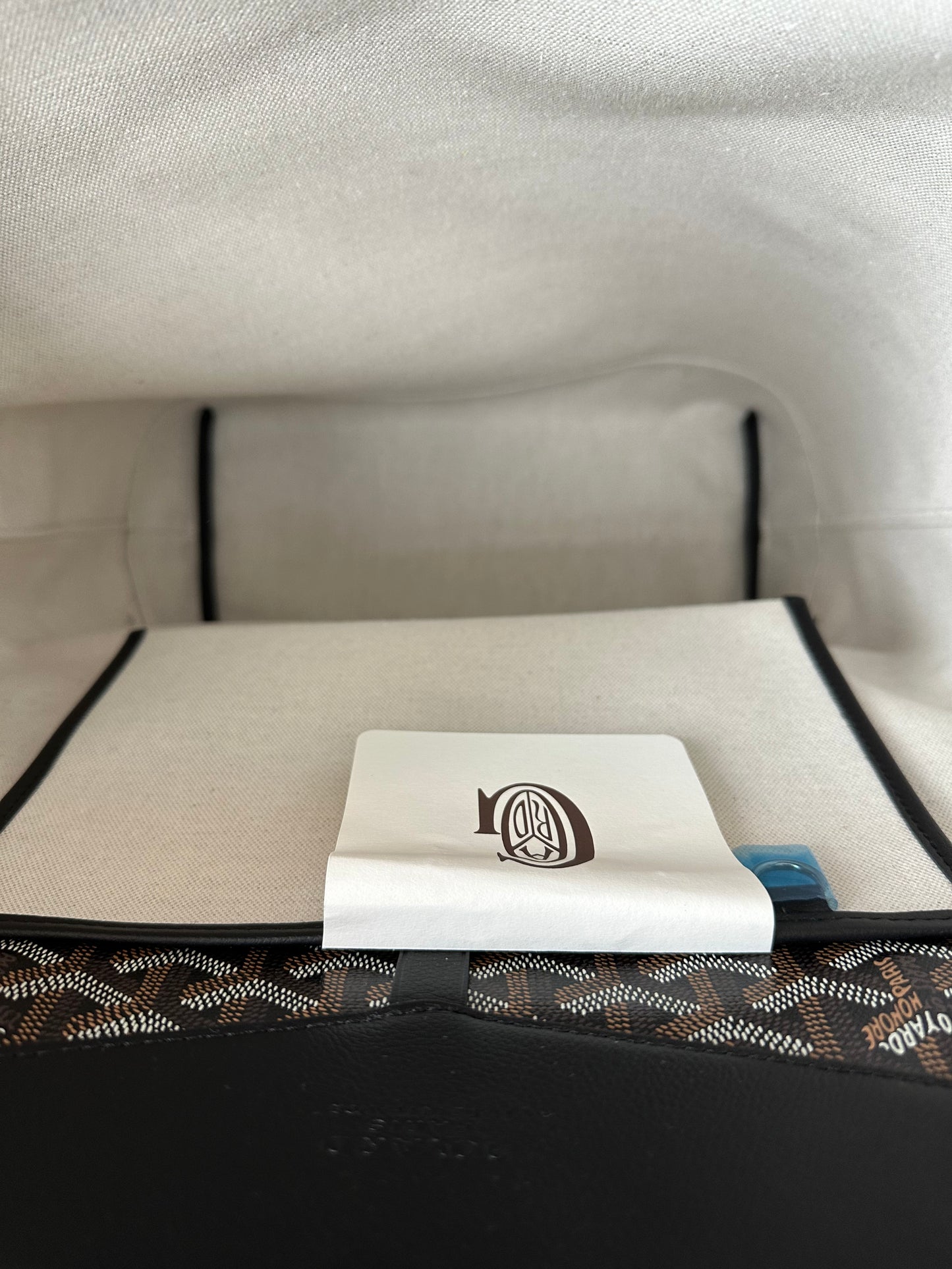 Goyard Black Cisalpin Backpack