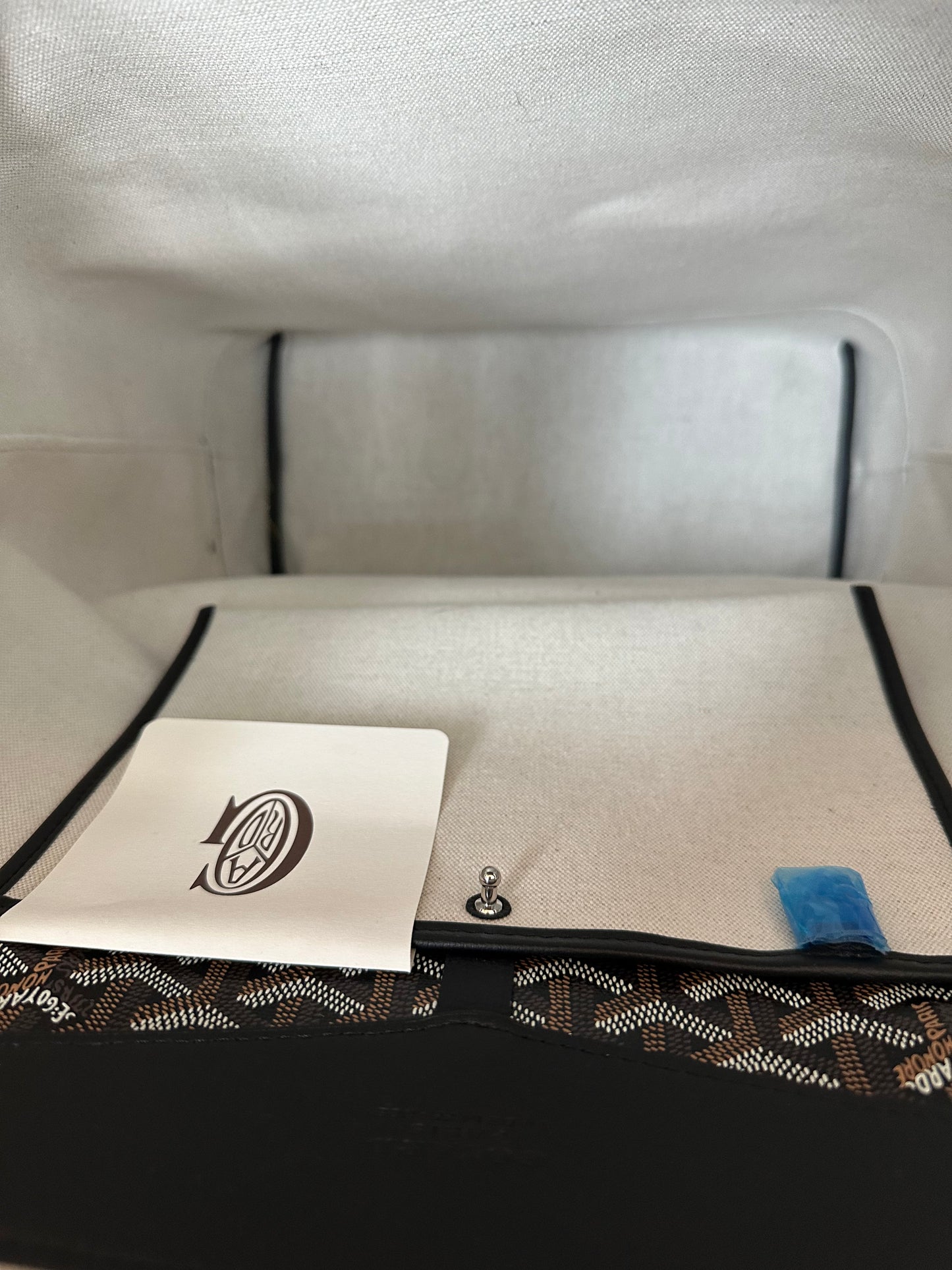 Goyard Black Cisalpin Backpack