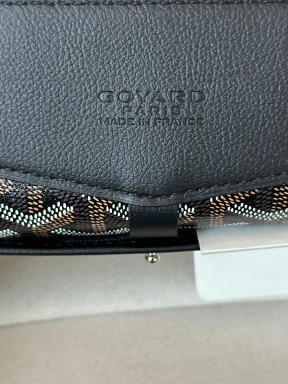 Goyard Black Cisalpin Backpack