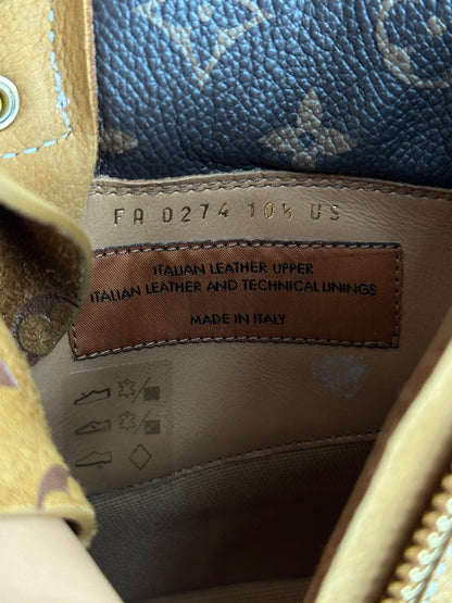 Louis Vuitton Timberland Wheat Monogram Boots