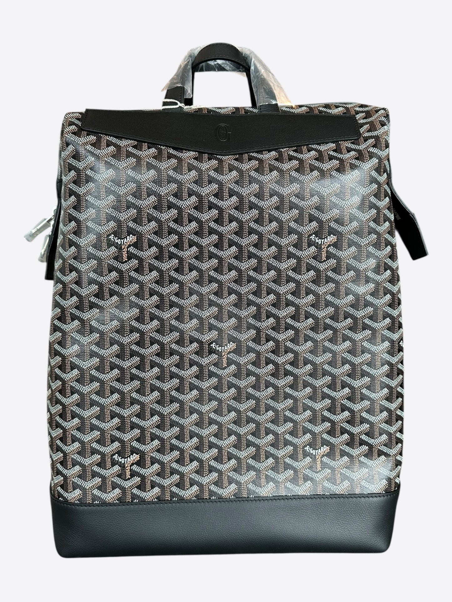 Goyard Black Cisalpin Backpack