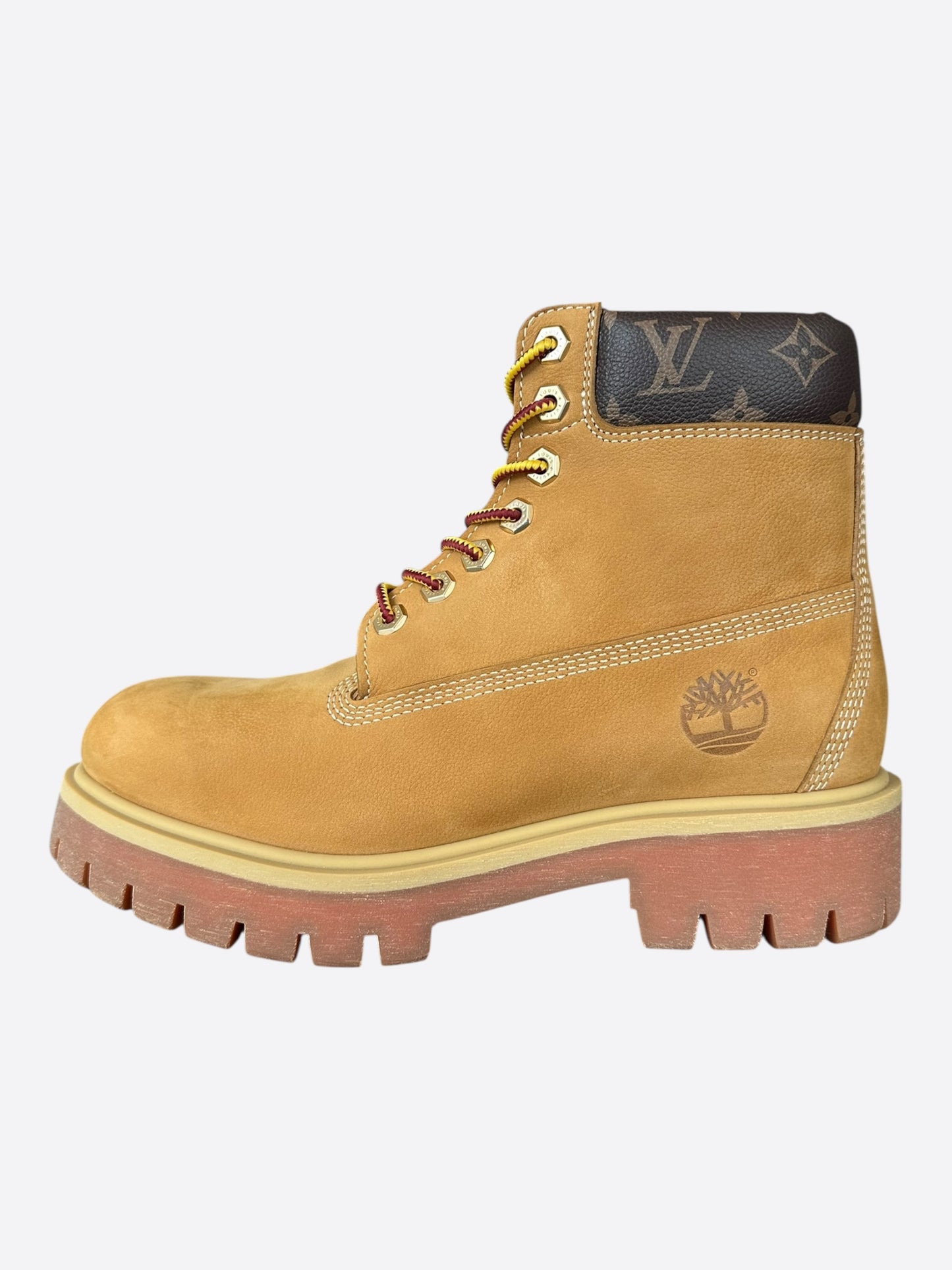 Louis Vuitton Timberland Wheat Monogram Boots