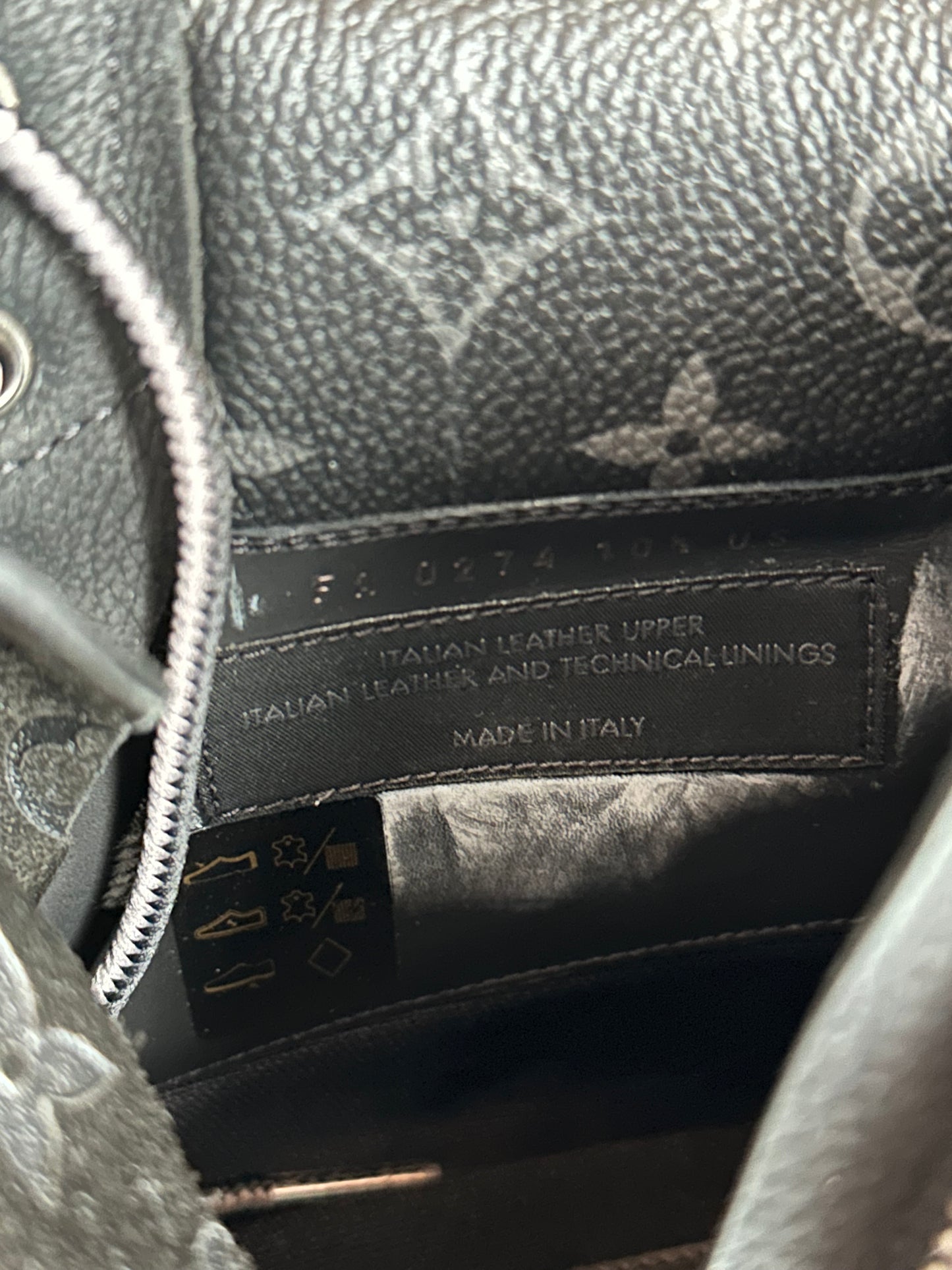 Louis Vuitton Timberland Black Monogram Boots