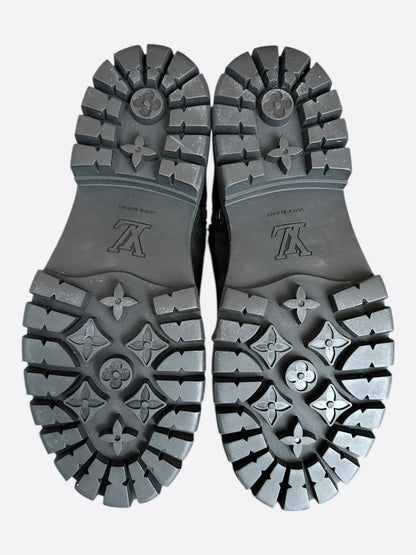 Louis Vuitton Timberland Black Monogram Boots