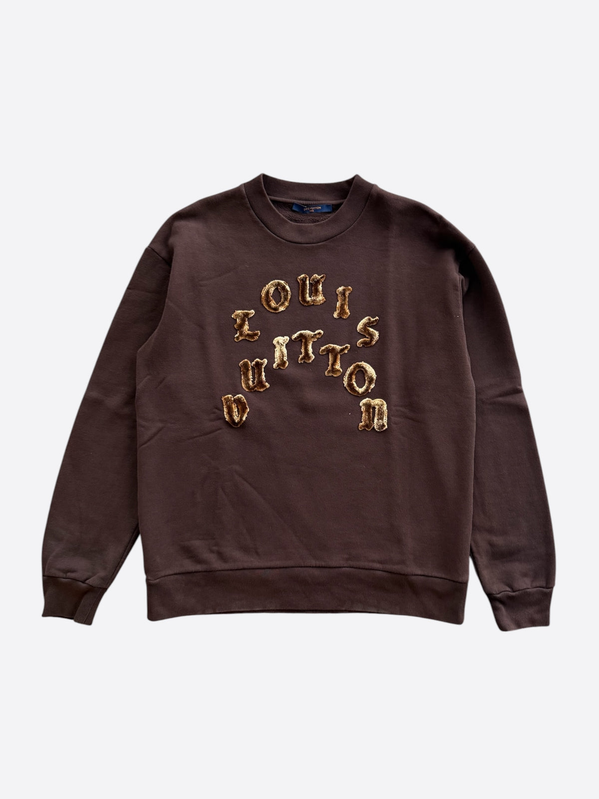 Louis Vuitton Brown Tuffetage Logo Sweater