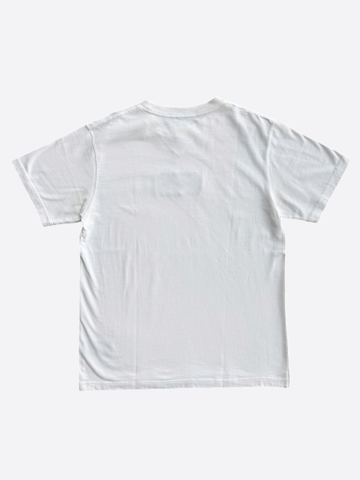 Dior White & Grey Couture Embroidered Logo T-Shirt