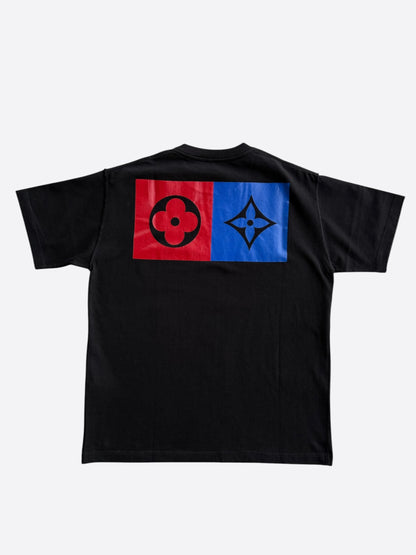 Louis Vuitton Black Barcode Logo T-Shirt