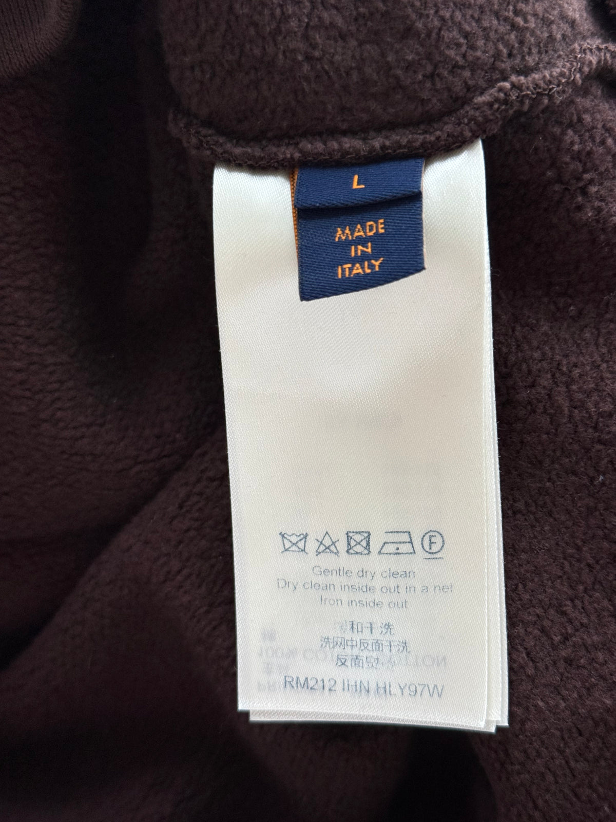 Louis Vuitton Brown Tuffetage Logo Sweater