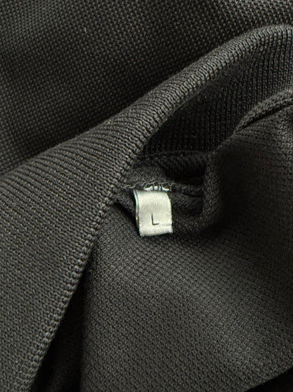 Dior Kenny Scharf Black & White Cards Logo Polo T-Shirt